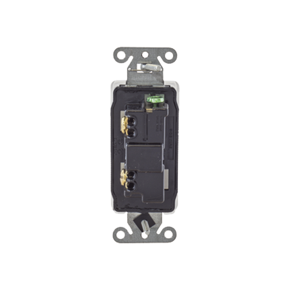 Interruptor Decorador de 20 A 120-277 V CA/ Unipolar / Cableado Lateral y Posterior / Color Blanco.