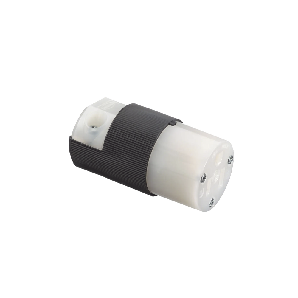 Conector Entrada Recta/ 15A 125V/ 2 Polos 3 Hilos/ Nema 5-15R/ Grado Industrial- Comercial.
