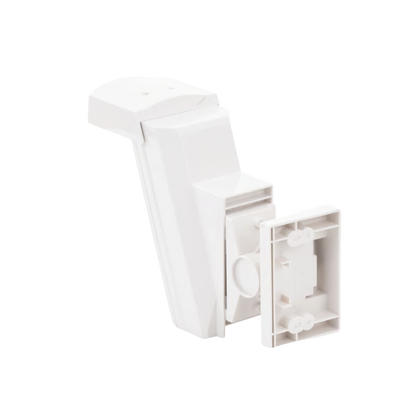 Detector de Movimiento con Anti-enmascaramiento / 100% Exterior /  Cableado / Hasta 12 metros a 85° de cobertura/ Instalación a 3 metros / Compatible con cualquier panel de alarma