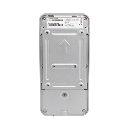 Video portero IP/SIP Con Cámara y pantalla LCD, 2 Relevadores Integrados (entrada y salida), Onvif y lector de tarjetas RFID, puerto WIEGAND (entrada).