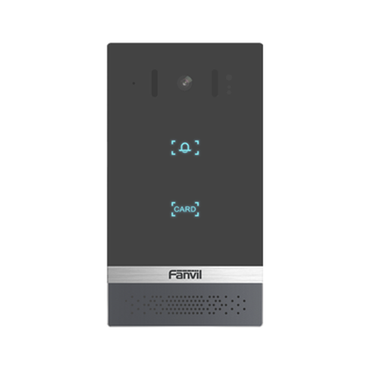 Videoportero SIP i61, 2 relevadores con botón para llamada, anti-vandálico, IP66 y IK07, PoE, Botón touch