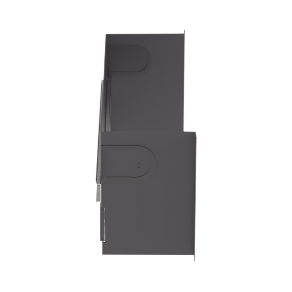 Soporte Industrial Para Instalar Equipos de Montaje en Riel DIN, Para Racks o Gabinetes Estándar de 19in, de 4UR, Color Negro