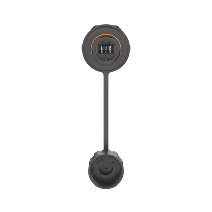 Conector Jack RJ45 de Uso Industrial Estilo TG, Categoría 6, Con Tapa Protectora, Protección IP67