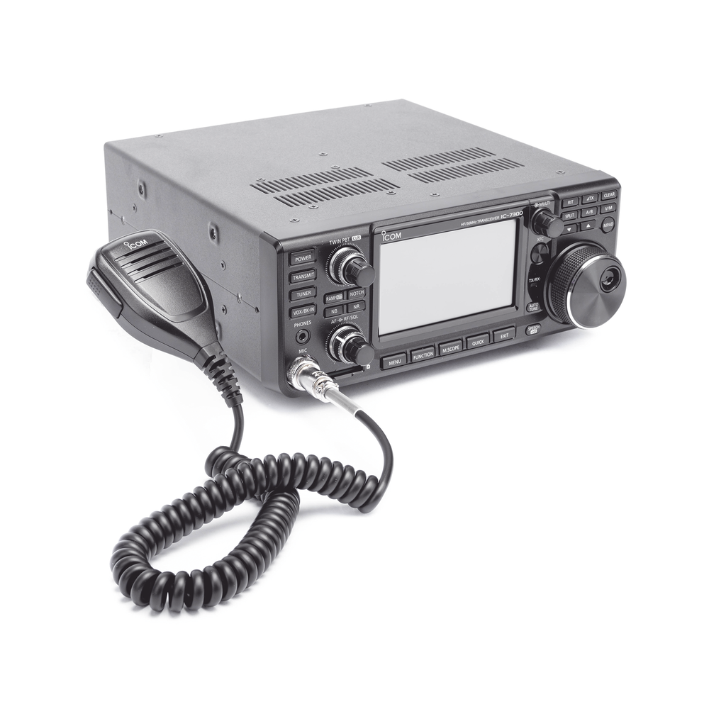 RADIO BASE HF EN BANDA DE 50MHz, 100W, EN MODOS DE OPERACION SSB, CW, RTTY, AM, FM