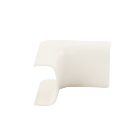 Esquinero interior, para uso con canaleta LD5, material ABS, Color Blanco Mate