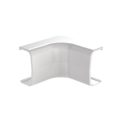 Esquinero interior, para uso con canaleta LD5, material ABS, Color Blanco