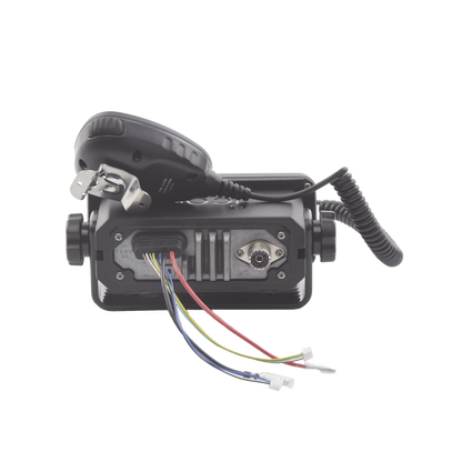 Radio Marina VHF / 25W Potencia TX / IPX7 Submersible 1m 30min / Display Full Dot-Matrix / Receptor DSC Clase D Dedicado / Micrófono HM-237B / NMEA 0183 / AquaQuake / Hecho en Japón