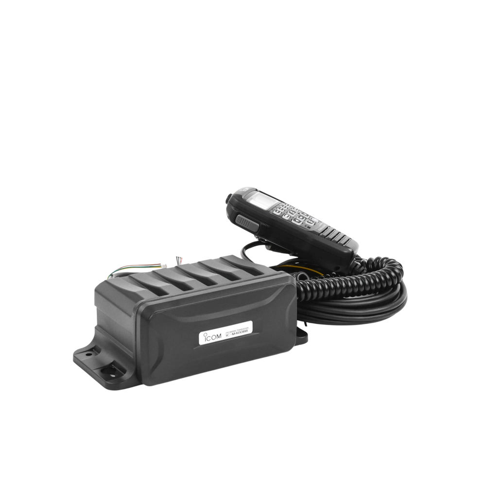 Radio Marina VHF / 25W de Potencia / Clase D DSC Integrado / IPX7 Submersible / Interfaz NMEA 0183