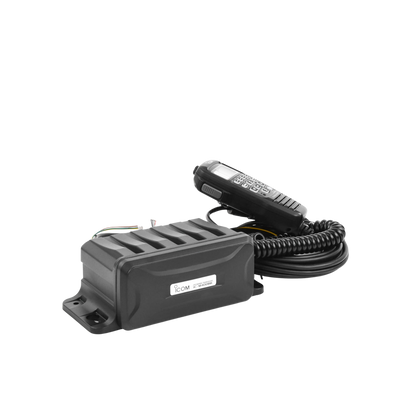 Radio Marina VHF / 25W de Potencia / Clase D DSC Integrado / IPX7 Submersible / Interfaz NMEA 0183