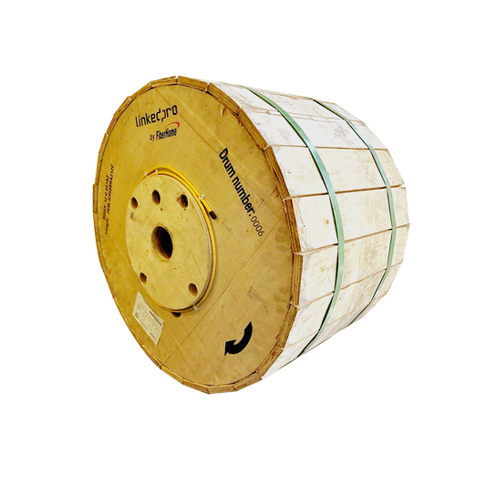 Cable de Fibra Óptica Monomodo, 12 hilos, para Interior, Tight Buffer 900µm, OFNR Riser, Dieléctrica
