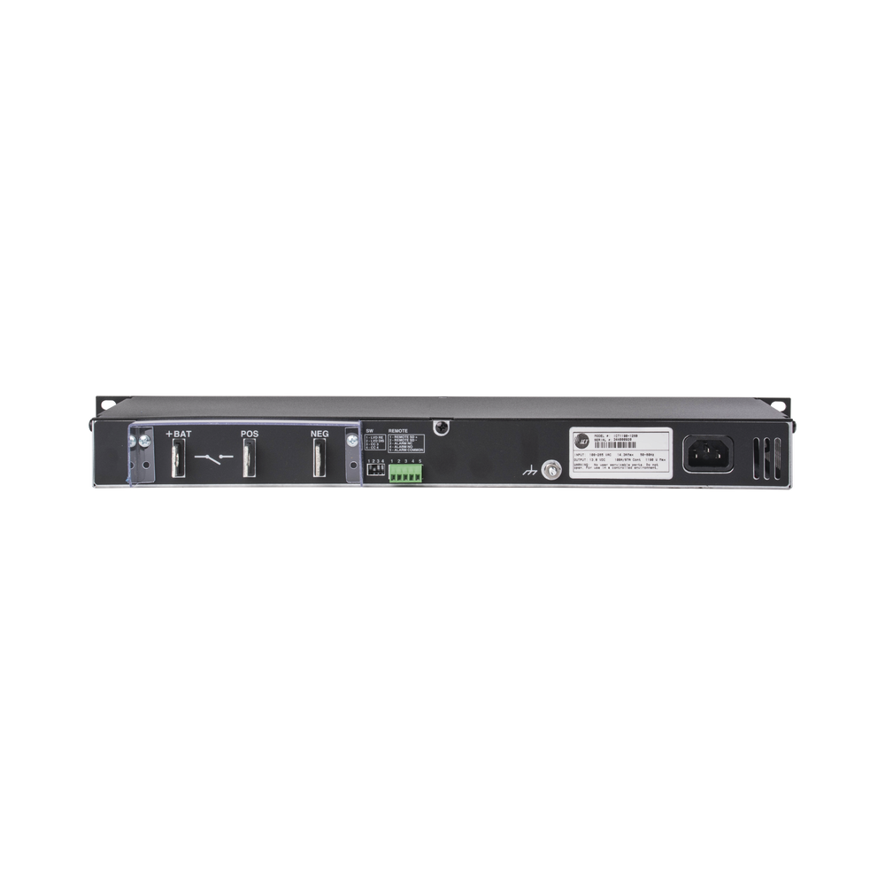 Fuente de Poder de Alta Eficiencia, 12.5 Amperes, 48 Vcc, , 1 Unidad Rack, Cargador de baterías, Función  LVD