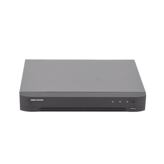DVR 8 Canales TurboHD + 4 Canales IP/ 4 Megapixel/ Acusense/ Audio por Coaxitron/ Reconocimiento de rostros/1 Bahía de Disco Duro / 1 Canal de Audio