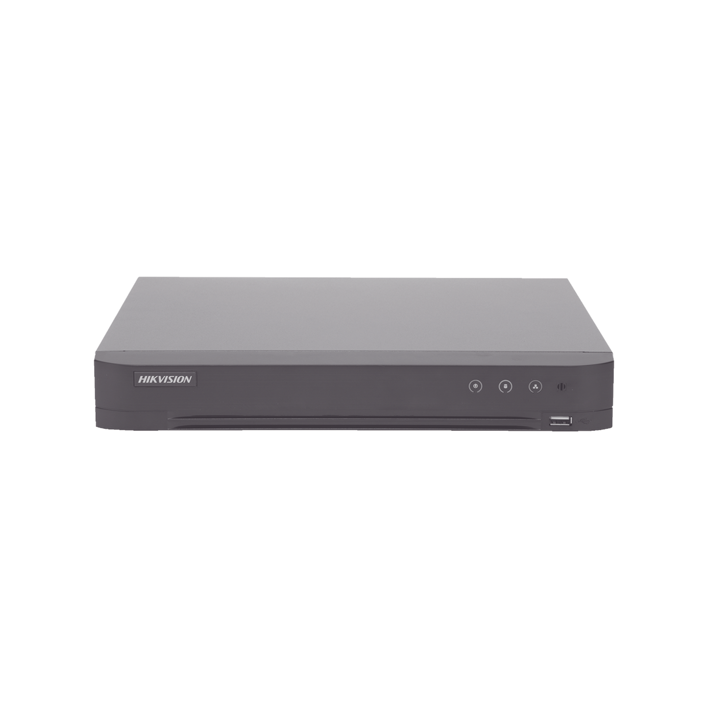 DVR 16 Canales TurboHD + 8 Canales IP / 5 Megapixel Lite - 3K Lite / Acusense (Evita Falsas Alarmas) / Reconocimiento de Rostros (Base de Datos) / Audio por Coaxitron / 1 Bahía de Disco Duro / H.265+