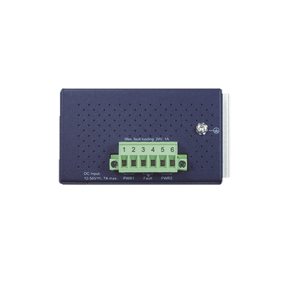 Switch PoE Industrial No Administrable de 4 Puertos PoE 10/100/1000T 802.3at, 2 Puertos SFP 10/1000X
