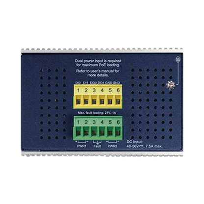 Switch Industrial Administrable Capa 3 con  8 Puertos Gigabit PoE 802.3bt, 2 Puertos SFP de 1 G/2.5 G, 2 Puertos SFP 10 G