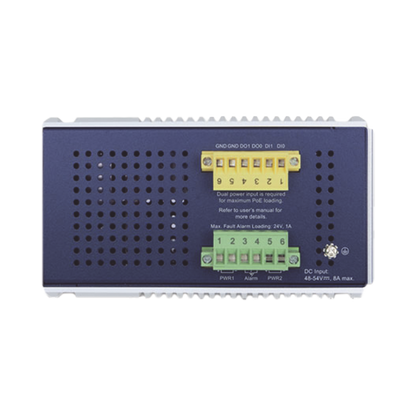 Switch Industrial Administrable Capa 3, Con 8 Puertos PoE Gigabit 802.3bt, 2 Puertos SFP de 1 G / 2.5 G, 2 Puertos SFP 10 G