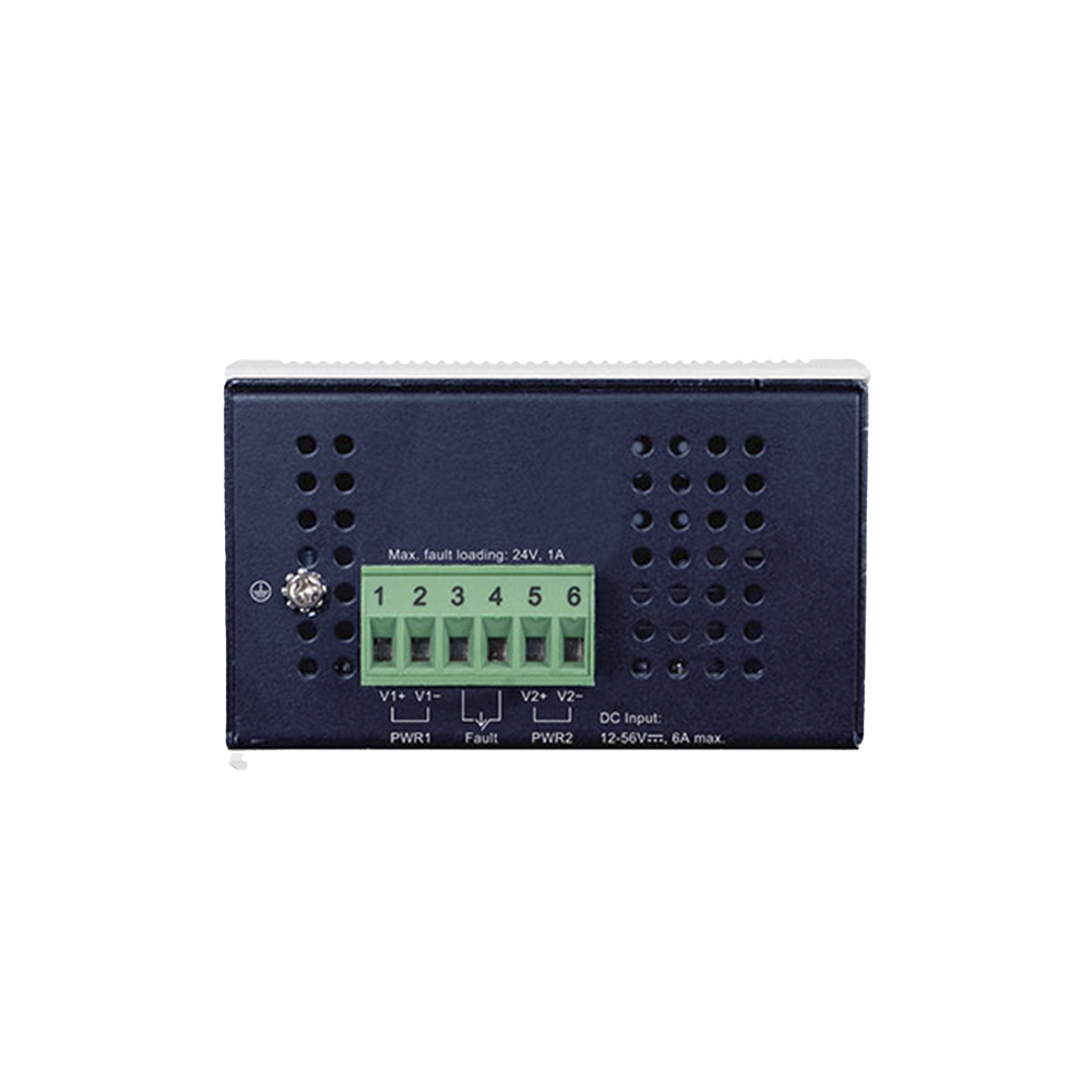 Convertidor de Medios Industrial de 2 Puertos SFP 100/1000X a 2 Puertos RJ45 10/100/1000T 802.3bt PoE++
