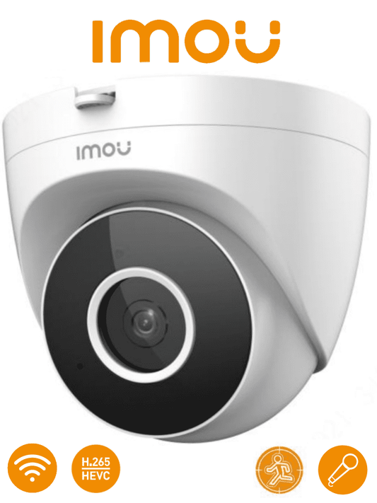 Camara IP Domo Wifi de 2 Megapixeles/ Lente de 2.8 mm/ 92 Grados de Apertura/ Micrófono Integrado/ IR de 30 Metros/ Detección de Humanos/ Notificaciones/ Uso Interior/ Ranura MicroSD/ #LoNuevo