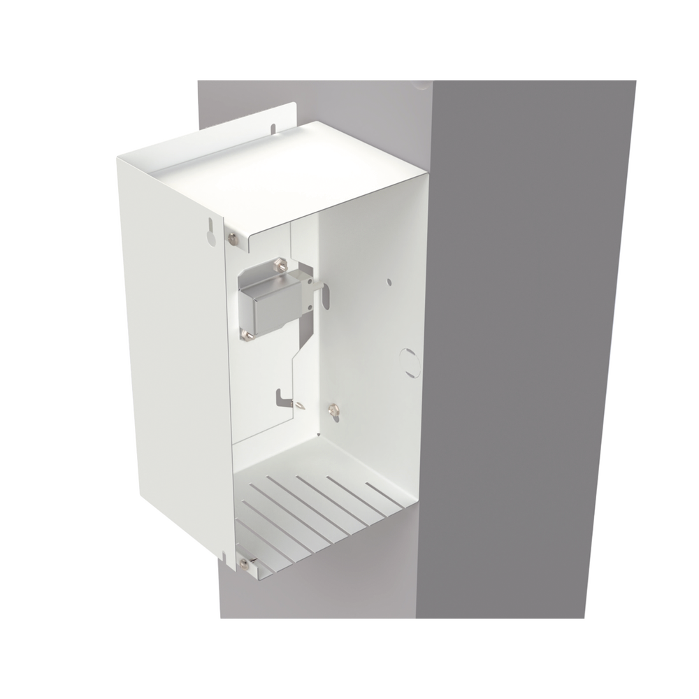 Montaje de Tamper para Gabinete IMP-30-V2. Compatible con SFTAMP01, SS072 o SS073.