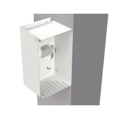 Montaje de Tamper para Gabinete IMP-30-V2. Compatible con SFTAMP01, SS072 o SS073.