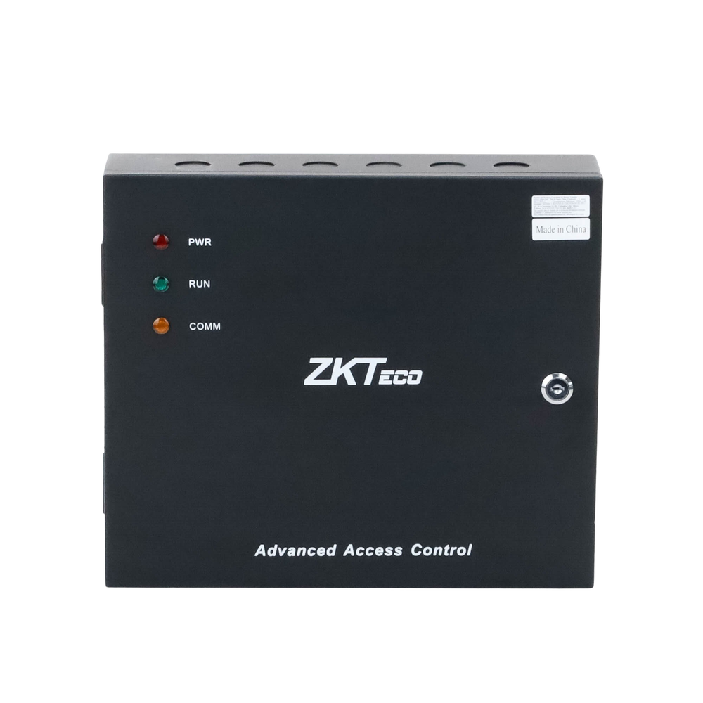Controlador de Acceso 2 Puertas / 3,000 Huellas 30,000 Tarjetas / TCP/IP / Gabinete y Fuente 12V 5A