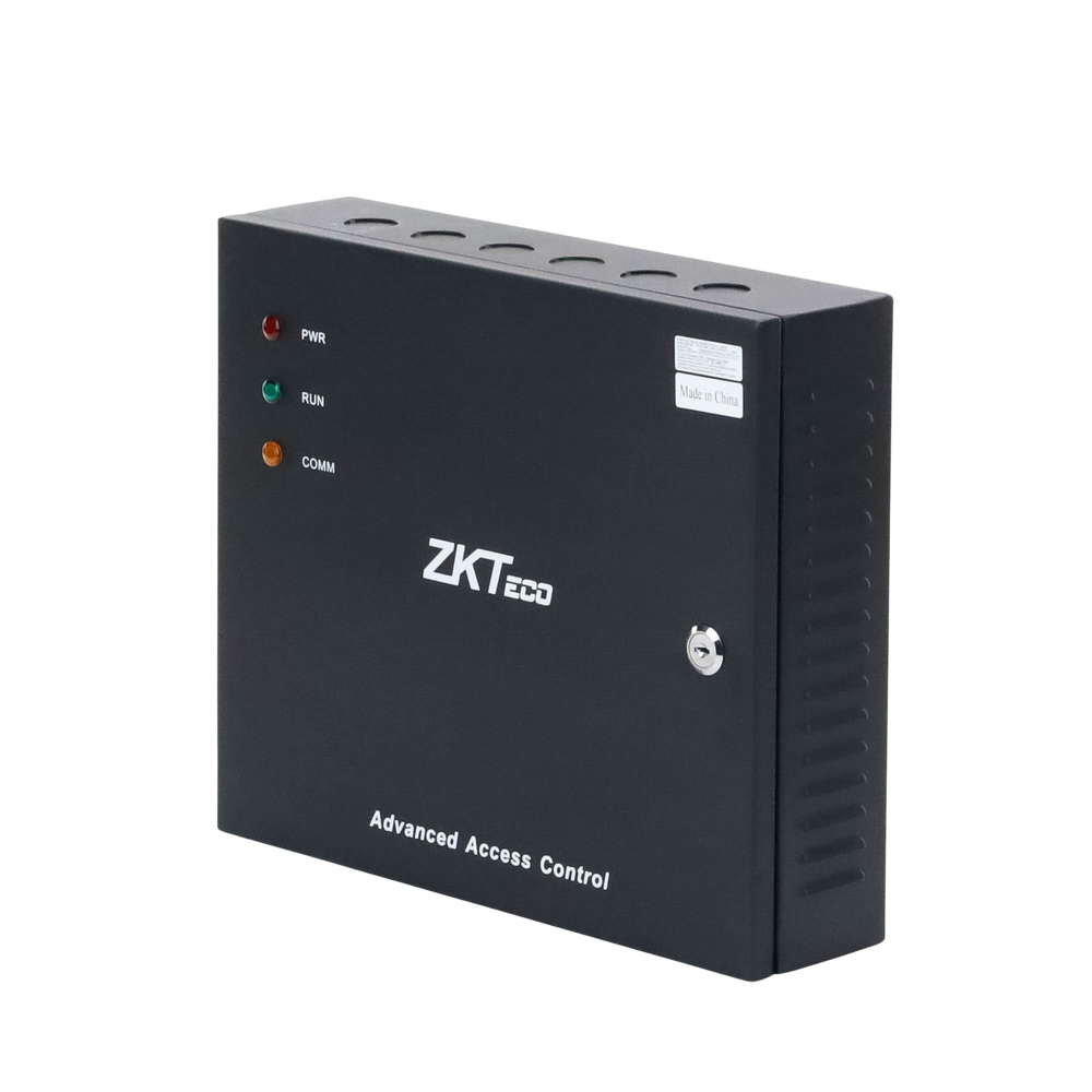 Controlador de Acceso 2 Puertas / 3,000 Huellas 30,000 Tarjetas / TCP/IP / Gabinete y Fuente 12V 5A