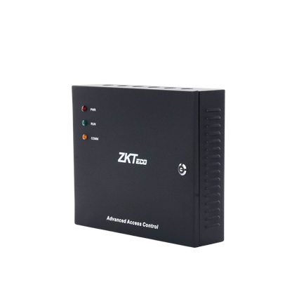 Controlador de Acceso 4 Puertas / 3,000 Huellas 30,000 Tarjetas / TCP/IP / Gabinete Metálico y Fuente 12V 5A