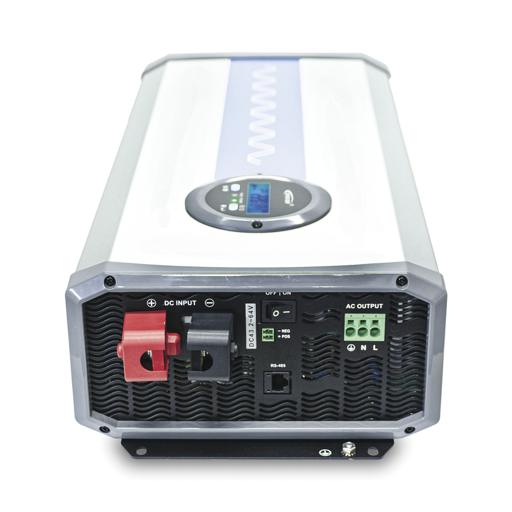 Inversor IPower-Plus 4000 W, Ent: 48 Vcc, Salida: 120 Vca Ideal para Baterías de Litio