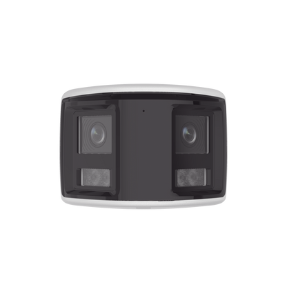 [Dual Light] Bala IP 8 Megapixel / Imagen Panorámica 180°/ PoE / Micrófono y Bocina Integrado / Exterior IP67 / Audio Bidireccional / Alarma Visual y Auditiva Integrada / Smart Supplement Light / Micro SD 512 GB