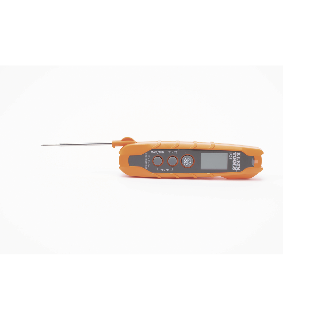 Termómetro Doble IR/Sonda con Medición ºC y ºF. Con Pantalla Retroiluminada