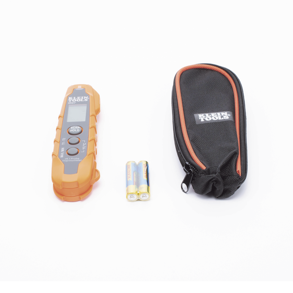 Termómetro Doble IR/Sonda con Medición ºC y ºF. Con Pantalla Retroiluminada