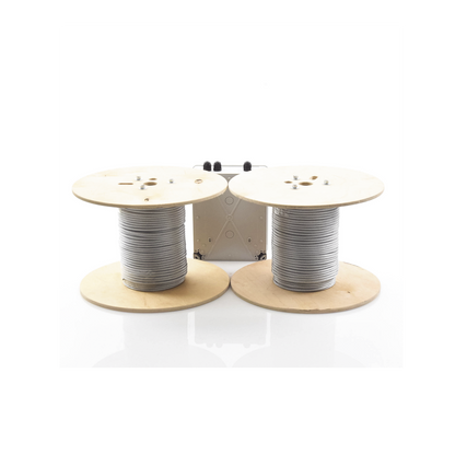 Kit de Cable Sensor Para Cerca Ciclonica IRONCLAD / 150 METROS / 2 ZONAS; 75 METROS POR ZONA / Sin Falsas Alarmas por Viento / TODO Incluido/TARJETA LPU400/ Calibración por Software