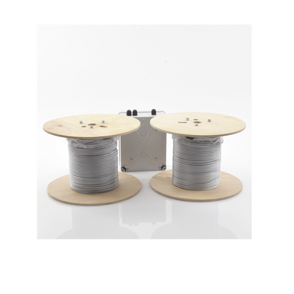 Kit de Cable Sensor Perimetral Para Cercas Ciclonicas IRONCLAD/ 305 METROS / 2 ZONAS; 152 METROS POR ZONA / Sin Falsas Alarmas por Viento / TODO Incluido TARJETA LPU400/ Calibración por Software