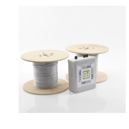 Kit de Cable Sensor Perimetral Para Cercas Ciclonicas IRONCLAD/ 305 METROS / 2 ZONAS; 152 METROS POR ZONA / Sin Falsas Alarmas por Viento / TODO Incluido TARJETA LPU400/ Calibración por Software