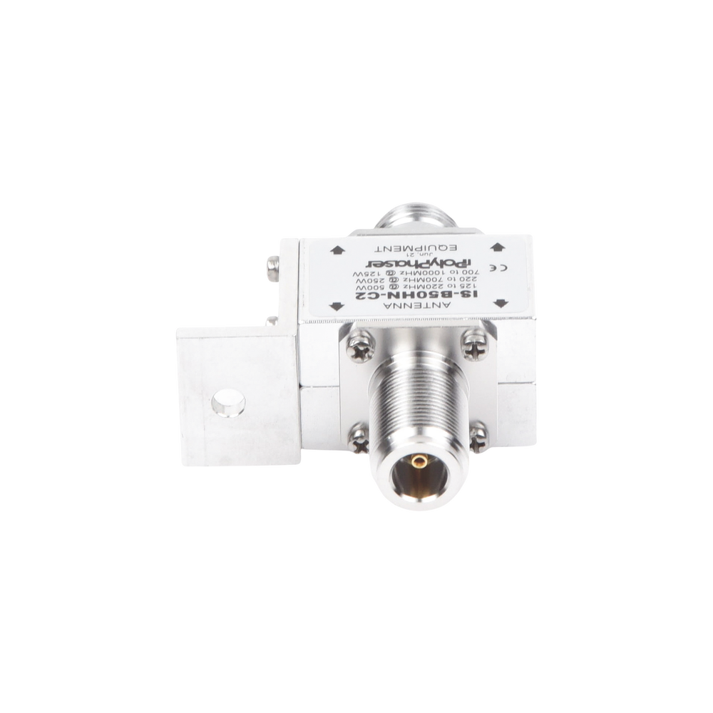Protector Coaxial RF / 125-1000 MHz / 50 Ω / Conectores N Hembra / Ceja Frontal / 500W