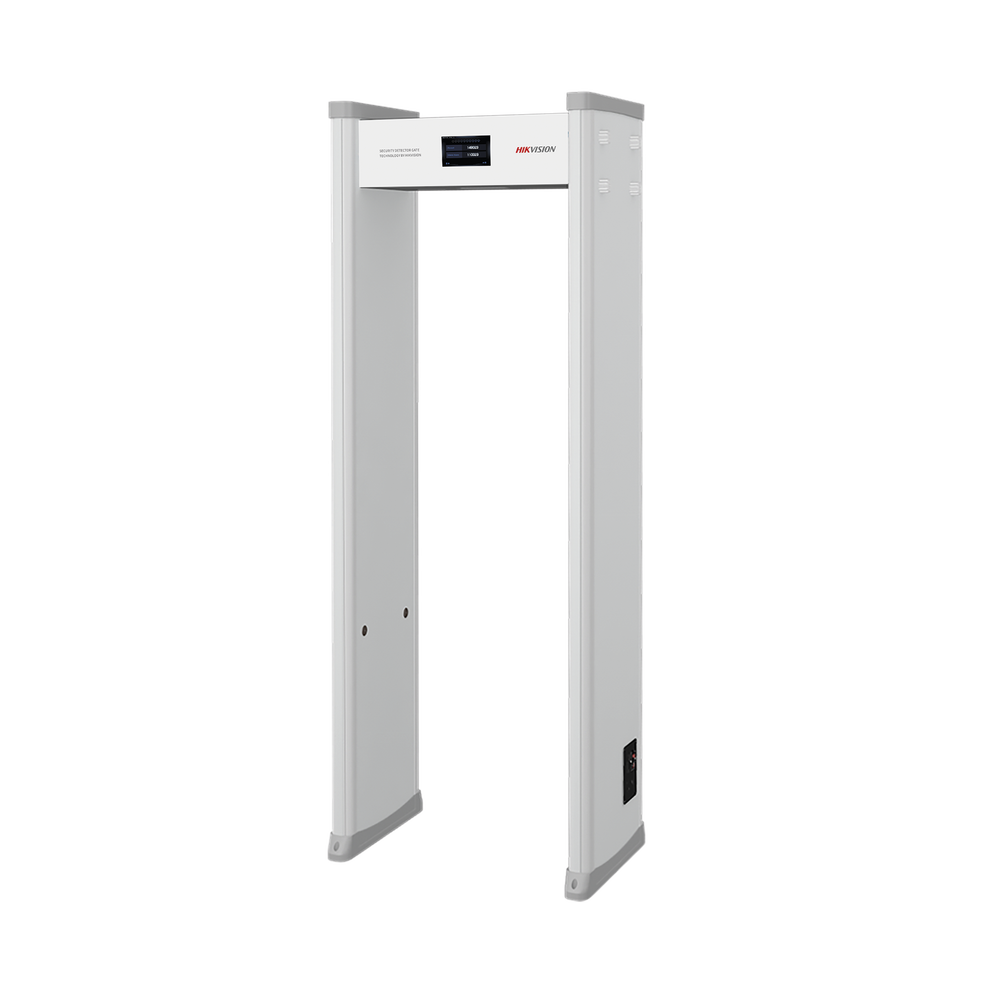 Arco Detector de Metales de 18 Zonas con Pantalla LCD de 7" / Conteo de personas y Alarmas / Ajuste de Sensibilidad e Interferencias