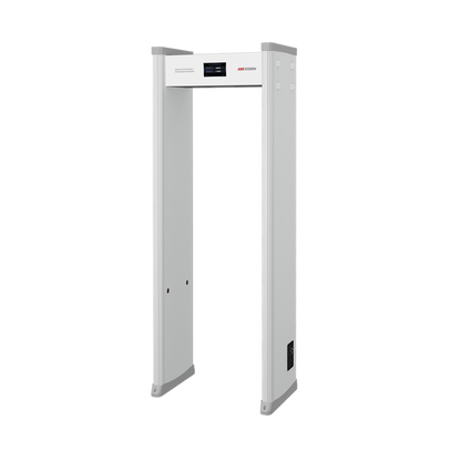 Arco Detector de Metales de 18 Zonas con Pantalla LCD de 7" / Conteo de personas y Alarmas / Ajuste de Sensibilidad e Interferencias