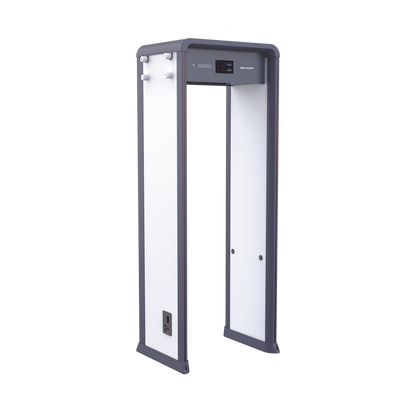 Arco Detector de Metales de 33 Zonas con Pantalla LCD de 7" / Conteo de personas y Alarmas / Ajuste de Sensibilidad e Interferencias