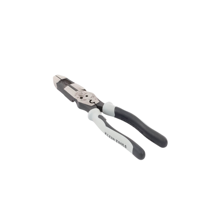 Pinza Híbrida con Ponchadora de 8". Pela Cable Sólido de 10-14 AWG y Cable Trenzado de 12-16 AWG
