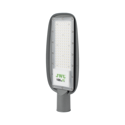 Luminaria LED  de 100 W / 100 - 265 V CA~50/60 Hz / Fotocelda  / Color Blanco/ Dimensiones 200 x 465 x 78 mm / Ángulo de Luz 135°.