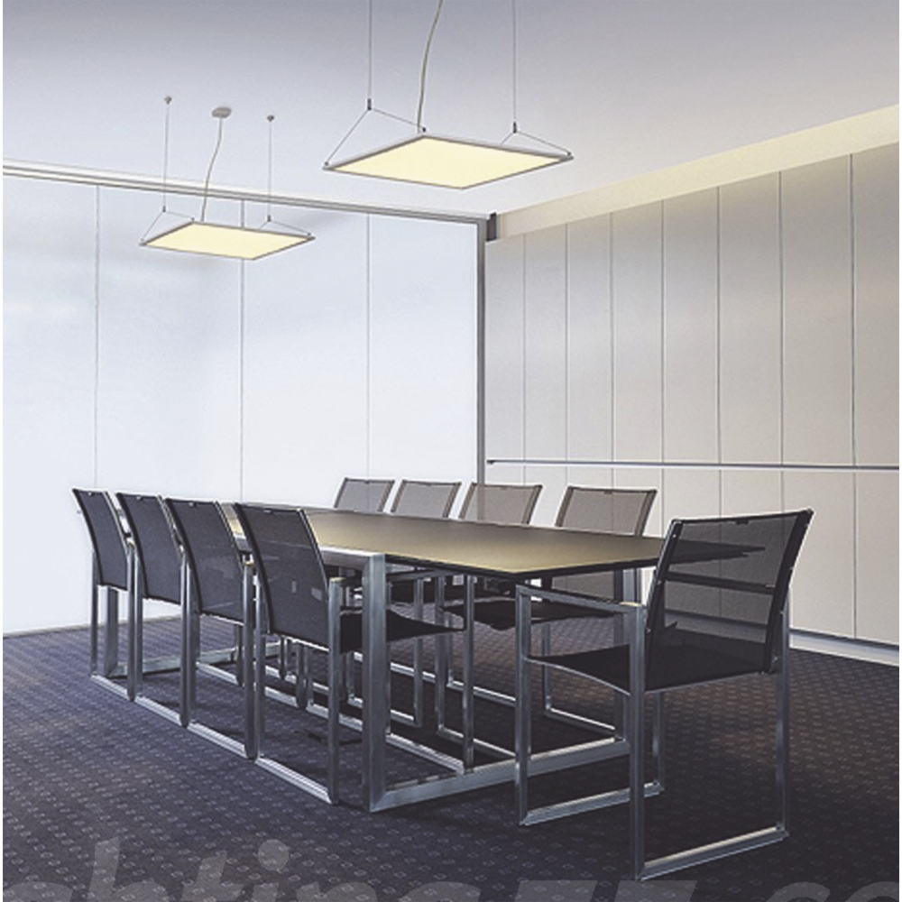 Panel LED / Luz Blanca 6 500 K / Empotrado o Suspendido / 59.5 x 59.5 cm /  40 W / 127 Vca~60Hz / Vida Útil de 50,000 horas / Ángulo de Luz de 140°