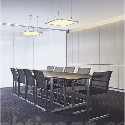 Panel LED / Luz Blanca 6 500 K / Empotrado o Suspendido / 59.5 x 59.5 cm /  40 W / 127 Vca~60Hz / Vida Útil de 50,000 horas / Ángulo de Luz de 140°
