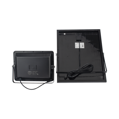 Reflector de 300 W con Panel Solar /  Batería 3.2  V CD / T.C.C. 6 500 K / IP65.