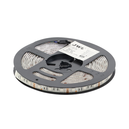 Tira Led Multicolor de 5 m / Uso Exterior / Potencia 22 W / 900 lm/ 12 V CD / Necesario transformador  (No incluido).