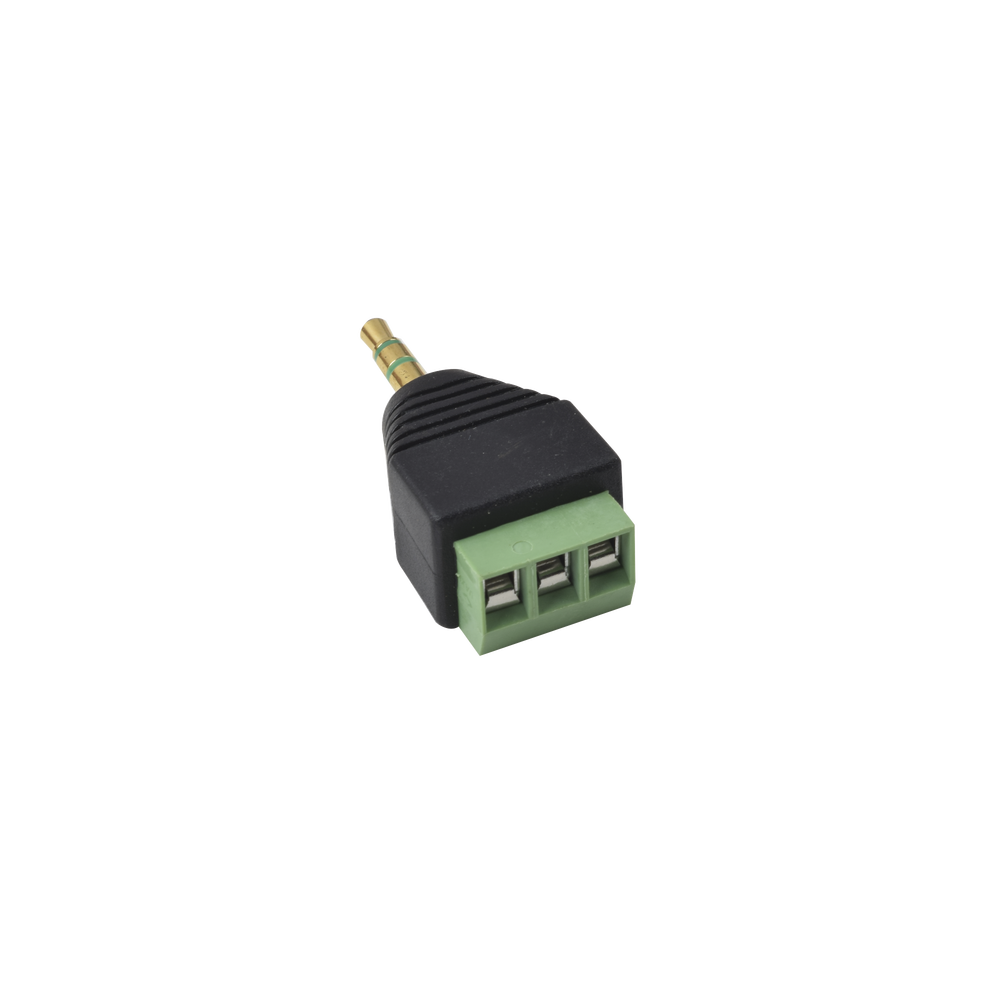 Adaptador para Audio y Video de 3.5 mm con Terminal Atornillable