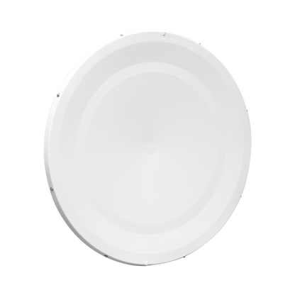 Antena Direccional de Alto Rendimiento/ Parábola profunda para mayor aislamiento al ruido  / 3 ft / 4.9 a 6.1 GHz / Ganancia de 32.1 ± 1 dBi / Soporte de acero inoxidable / polaridad en 90 ° y 45 ° / Incluye montaje.