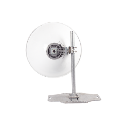 Antena Direccional de Alto Rendimiento/ Parábola profunda para mayor aislamiento al ruido/ Conector guía de onda para radio C5x y B5x / 3 ft / 4.9 a 6.4 GHz / Ganancia de 32 dBi / Soporte de acero inoxidable / Incluye montaje.