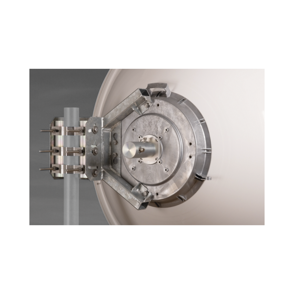 Antena Direccional de Alto Rendimiento / 35.5 ± 1 dBi  / 4 ft / 5.9-7.125 GHz / Conectores RP-SMA / Alto Aislamiento al Ruido / Fácil Montaje y herraje de acero inoxidable /  Radomo Incluido