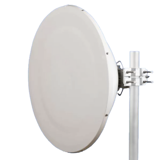 Antena parabólica 3 ft para radio B11, ganancia de  37.5 dBi conector guía de onda, 10.1-12 GHz, 0.9 m