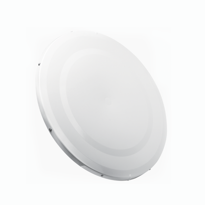 Antena Direccional de Alto Rendimiento / 33.0 ± 1 dBi  / 3 ft / 5.9-7 GHz / Conectores SMA Hembra Inverso / Alto Aislamiento al Ruido / Fácil Montaje y herraje de acero inoxidable /  Radomo Incluido